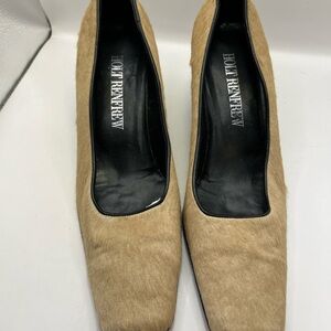 Vintage Holt Renfrew Mohair block heels